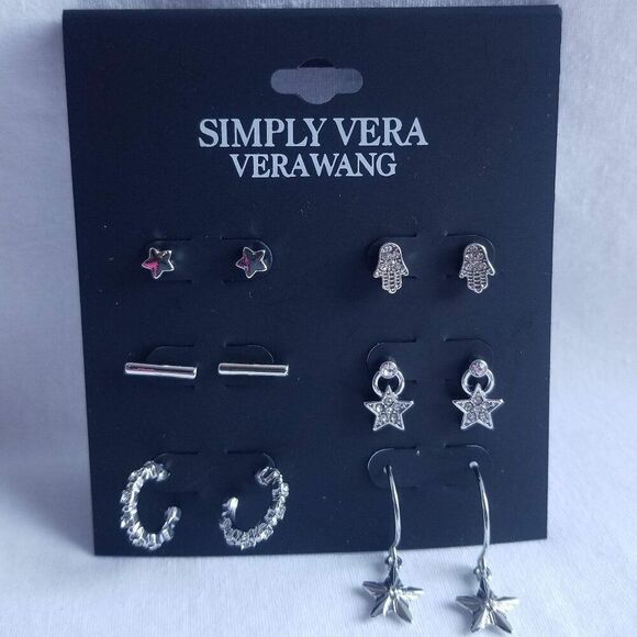 Simply Vera Vera Wang Earrings - 6 Pairs - Picture 1 of 5